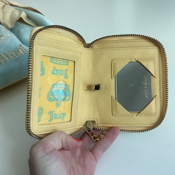 X SOLD X Juicy Couture y2k Juicy State of Mind Bag & Wallet 💛 - Picture 8 of 8